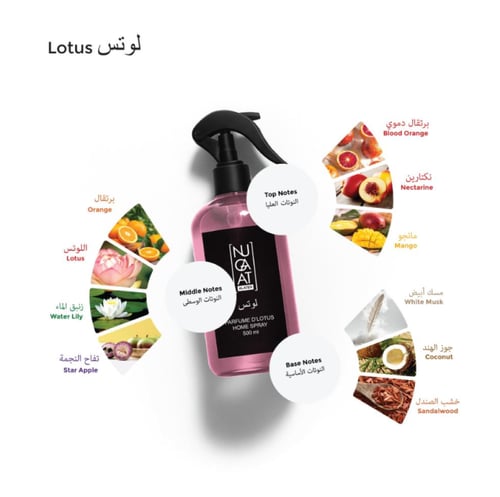 معطر مفارش لوتس Lotus 500 ML