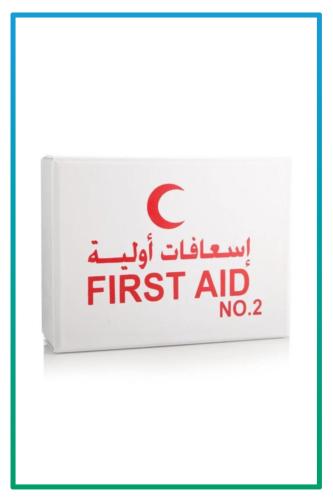 First aid kit 2 small from Health and Smart