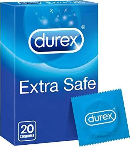 Durex male condom 20 pieces extra safe