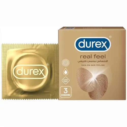 Durex male protector 3 pieces real feel