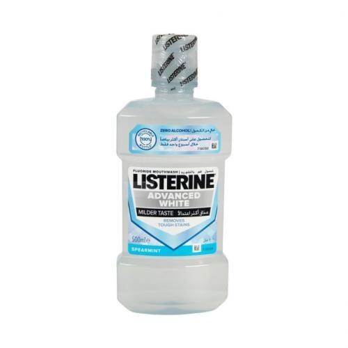 Listerine mouthwash 500 ml Advance White with mint