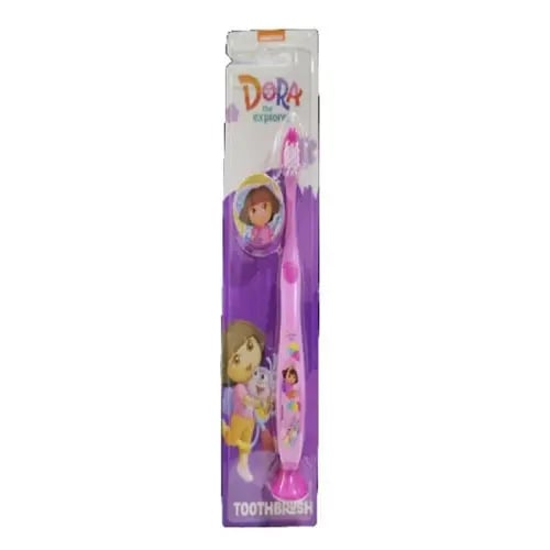 Dora children's toothbrush with cover