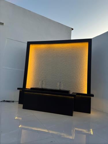 شلال جداري خارجي فاخر LED للفلل والحدائق مدمج مع ن...