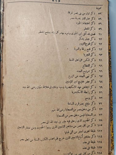 من حسن المحاضرة في أخبار مصر و القاهرة