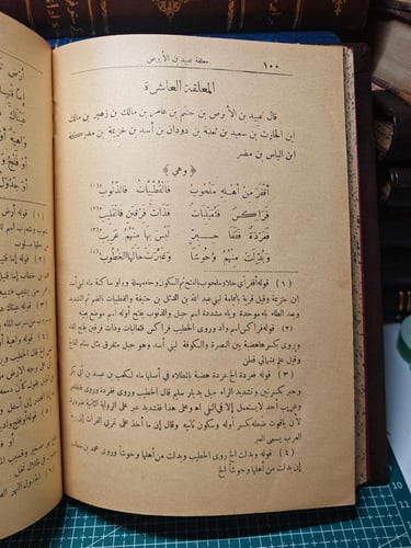 تراجم أصحاب المعلقات العشر