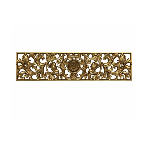 Golden wooden wall decor - vertical or horizontal