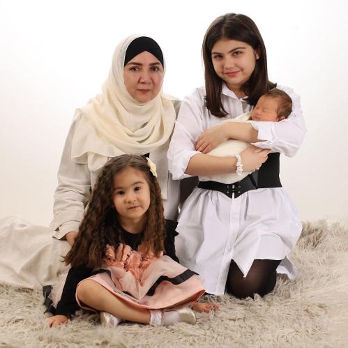 الصور العائلية الباقة الفضية