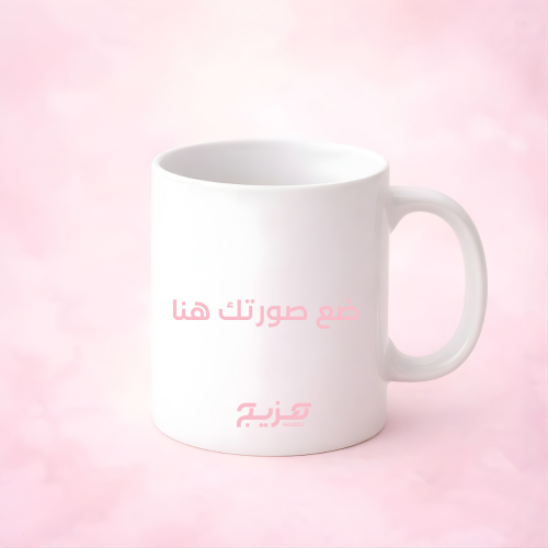 كوب أبيض