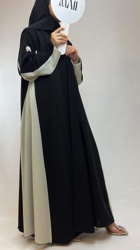 عباية كريب مع كريب بيج من الجوانب كلوش