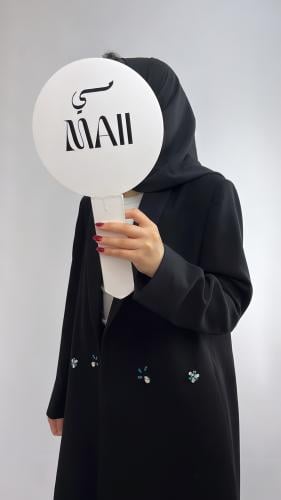 عبايه بليزر بقماش كوبا 1 كوري