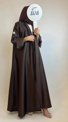 عباية بني كلوش كريب مع فتحه فـ الكم