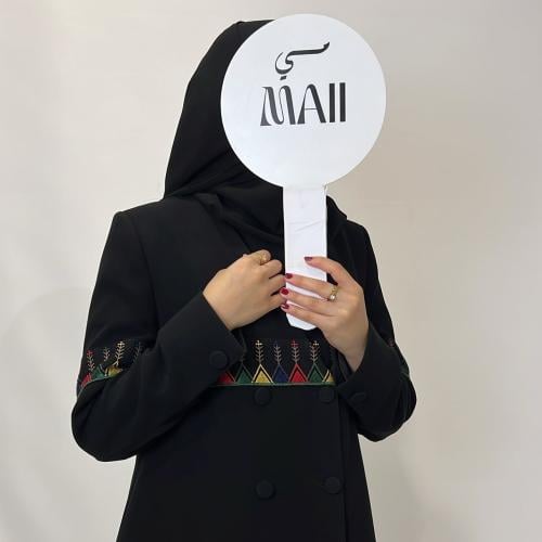 بليزر انيق بالقط العسيري قماش كوبا1