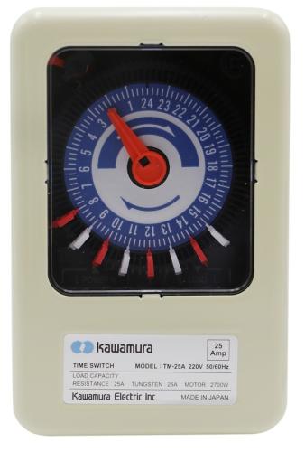 تايم سويتش 25 أمبير Kawamura الياباني الأصلي ⚡