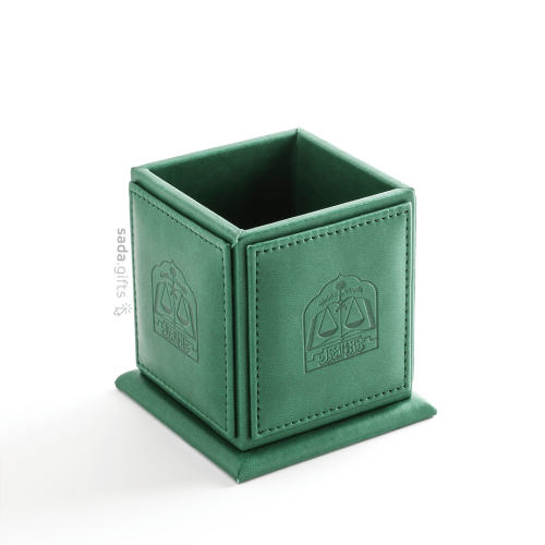 حامل أقلام جلد إيطالي