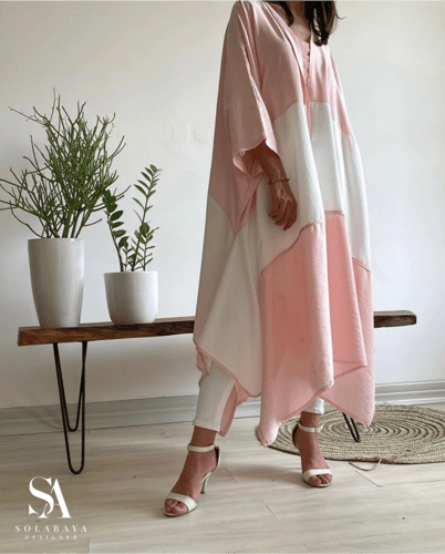 عباية للصيف والسفر بألوان زاهية