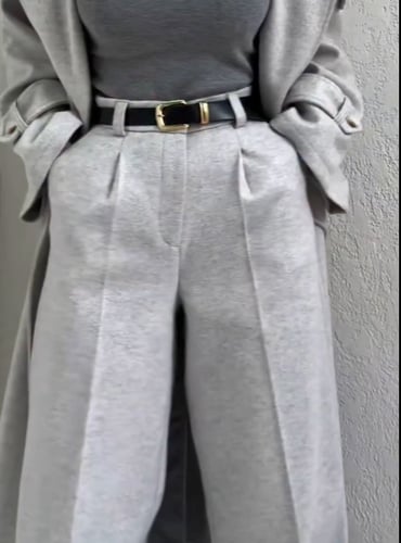 بنطال شتوي من قماش الجوخ