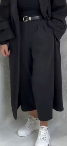 بنطال شتوي من قماش الجوخ