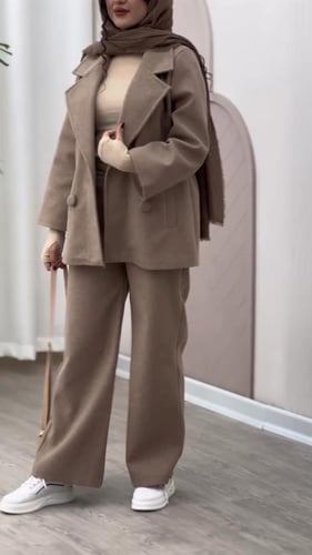 بدلة شتوية جاكيت وبنطال جوخ