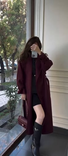 Burgundy Jacket