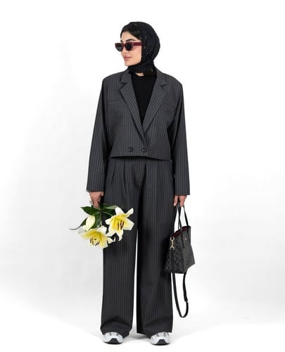 طقم مقلم رسمي وكجوال