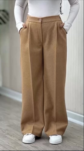 بنطال شتوي من قماش الجوخ