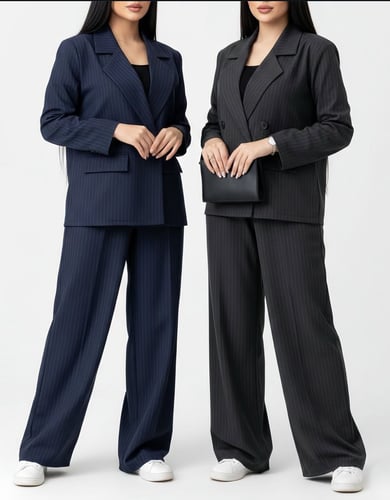 بدلة رسمية بروح أنثوية