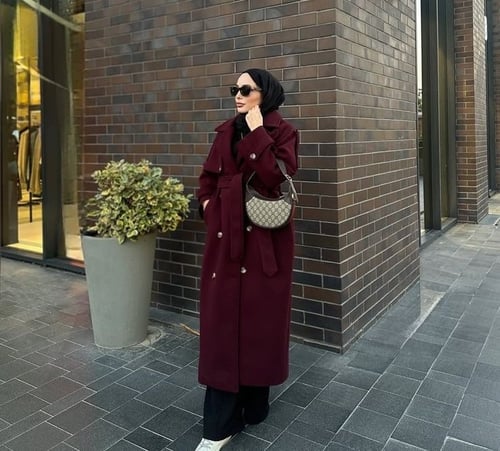 جاكيت شتوي طويل