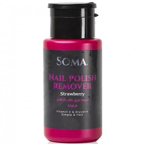 سوما مزيل طلاء أظافر فراولة 200 مل