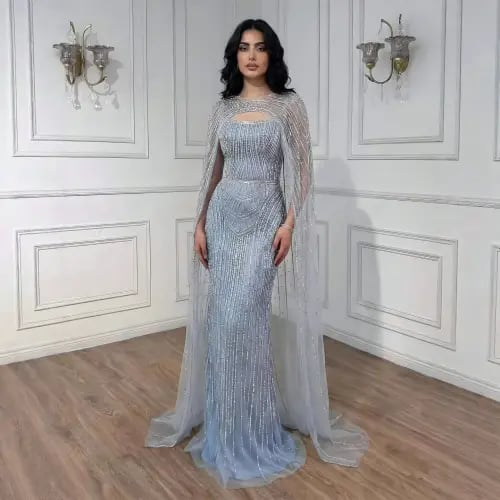 Elegant classic evening dress suitable for occasions | ST5-6403 | Dresses 2026