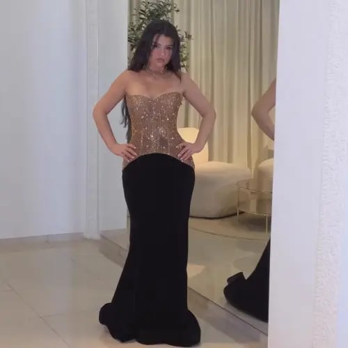 Elegant classic evening dress suitable for parties | ST5-6463 | Trend dresses 2026