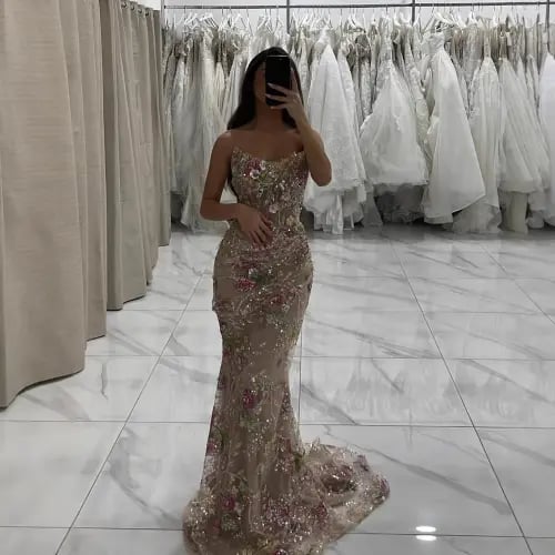 Very luxurious evening dress fashion | ST5-6549 | Evening dresses fashion 2027