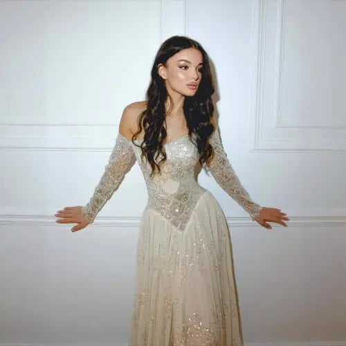 Luxurious dress suitable for evenings | ST5-6435 | Evening dresses fashion 2027