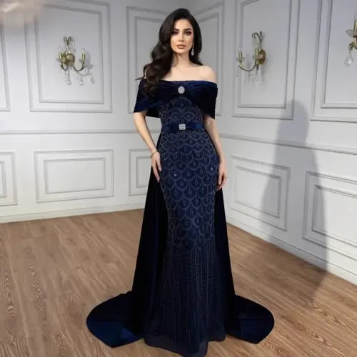 Evening dress modern suitable for parties | ST5-6391 | Trend dresses 2026