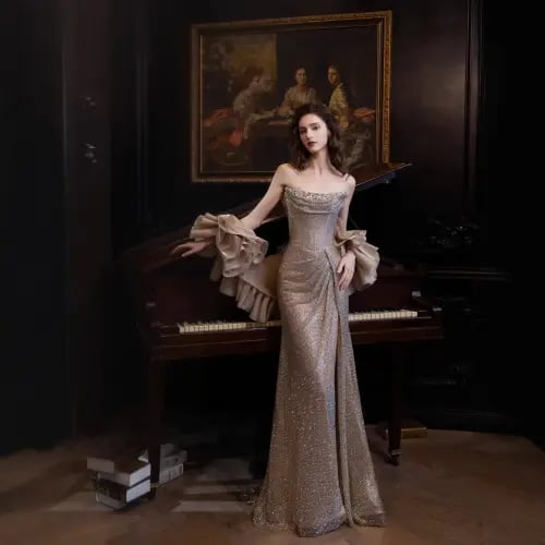 Elegant evening dress suitable for parties | ST5-6485 | New dresses