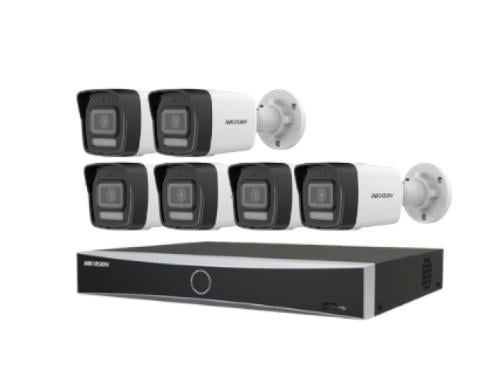 6 network cameras 6 megapixel IP - outdoor 30 mete...