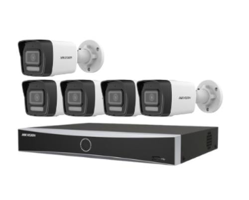 Number 5 network cameras 6 Mega IP - outdoor 30 me...