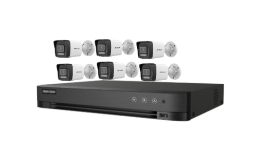6 internal or external analog cameras 5 Megapixel...