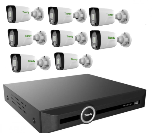 8 internal or external network cameras 2 megapixel...