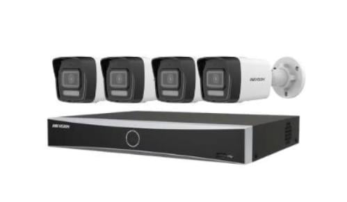 Number 4 network cameras 6 Mega IP - outdoor 30 me...