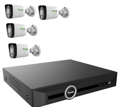 Number 4 internal or external network cameras 2 me...