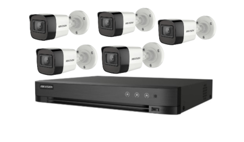 Number 5 indoor or outdoor analog cameras 8 Megapi...