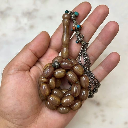 مسباح بكالايت قديم معرق منجم