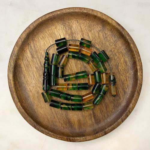 مسباح فاتوران اخضر معرق