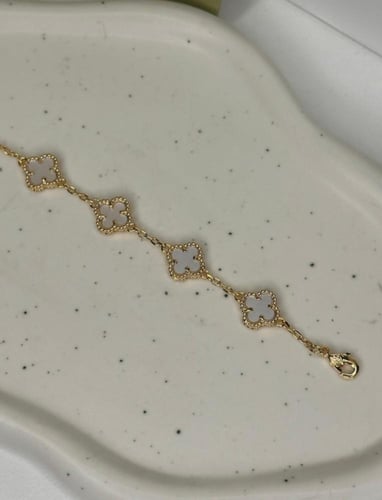 اسوارة VAN CLeef ذهبي - لولي