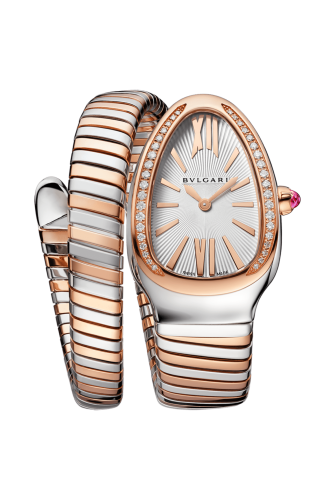 ساعة بولغاري مكس مينا اسود ، مينا ابيض