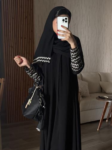 Crocheting sleeves