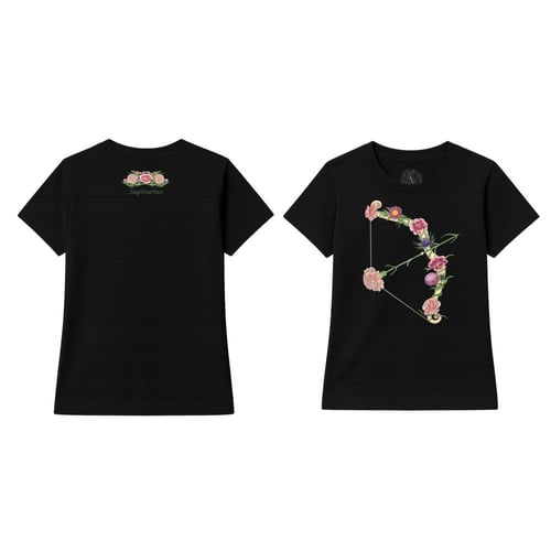 Women's Sagittarius Zodiac T-shirt – 100% Cotton –...