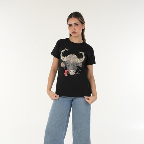 Women's Taurus Zodiac T-shirt – 100% Cotton – Wate...