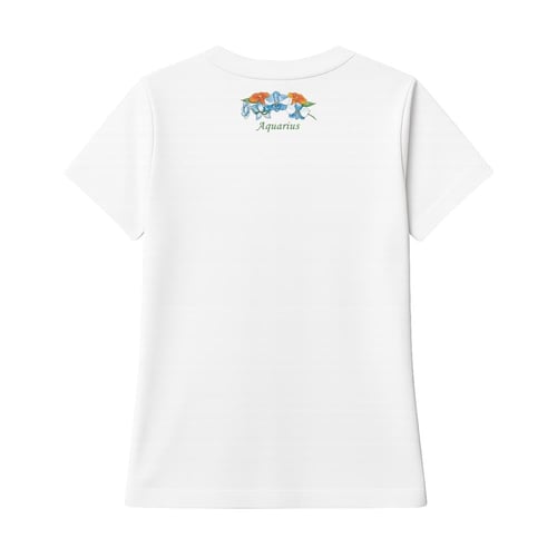 Women's Aquarius Zodiac T-shirt – 100% Cotton – Wa...