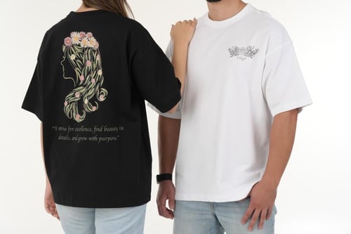 Oversized T-shirt – Virgo Zodiac- Unisex 100% Cott...